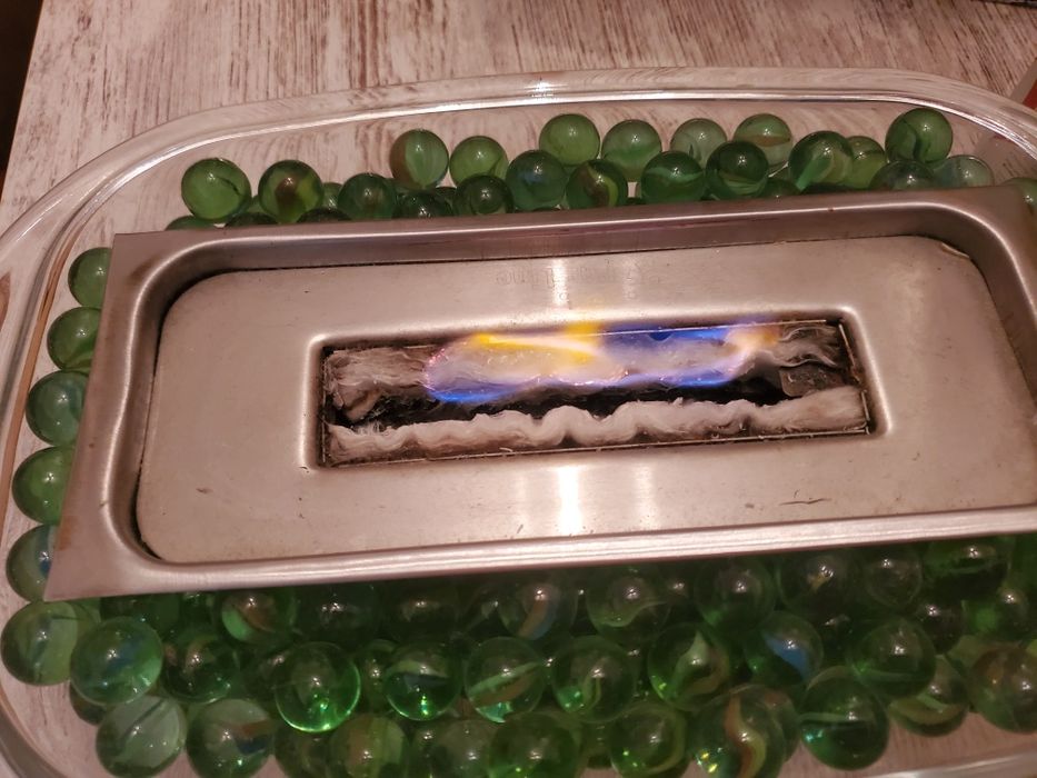 Lareira de mesa a Álcool Gel