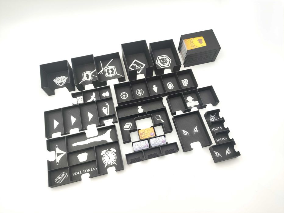 Zaginiona wyspa Arnak + 2 dodatki - Insert/organizer do gry planszowej