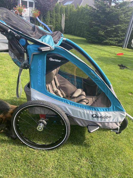 Przyczepa rowerowo biegowa Qeridoo