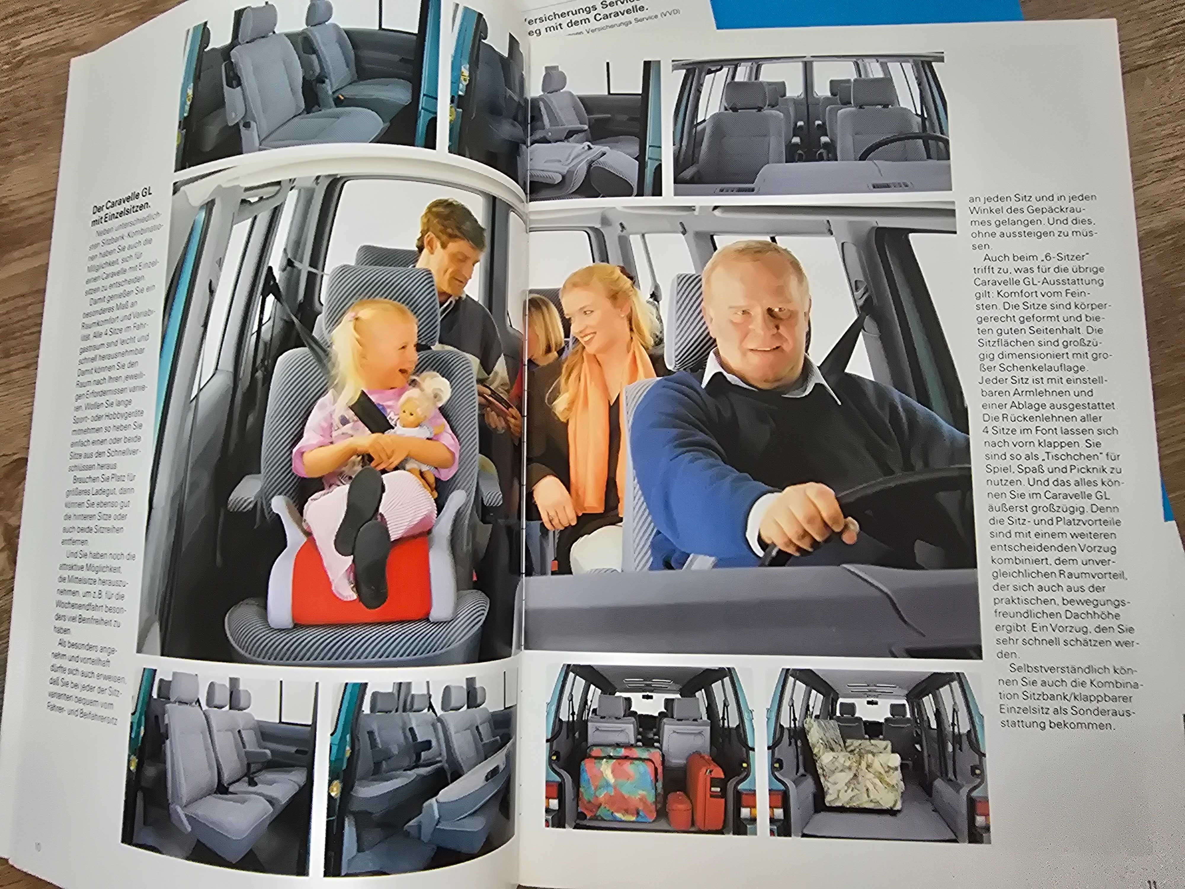 Prospekt VW T4 Caravelle
