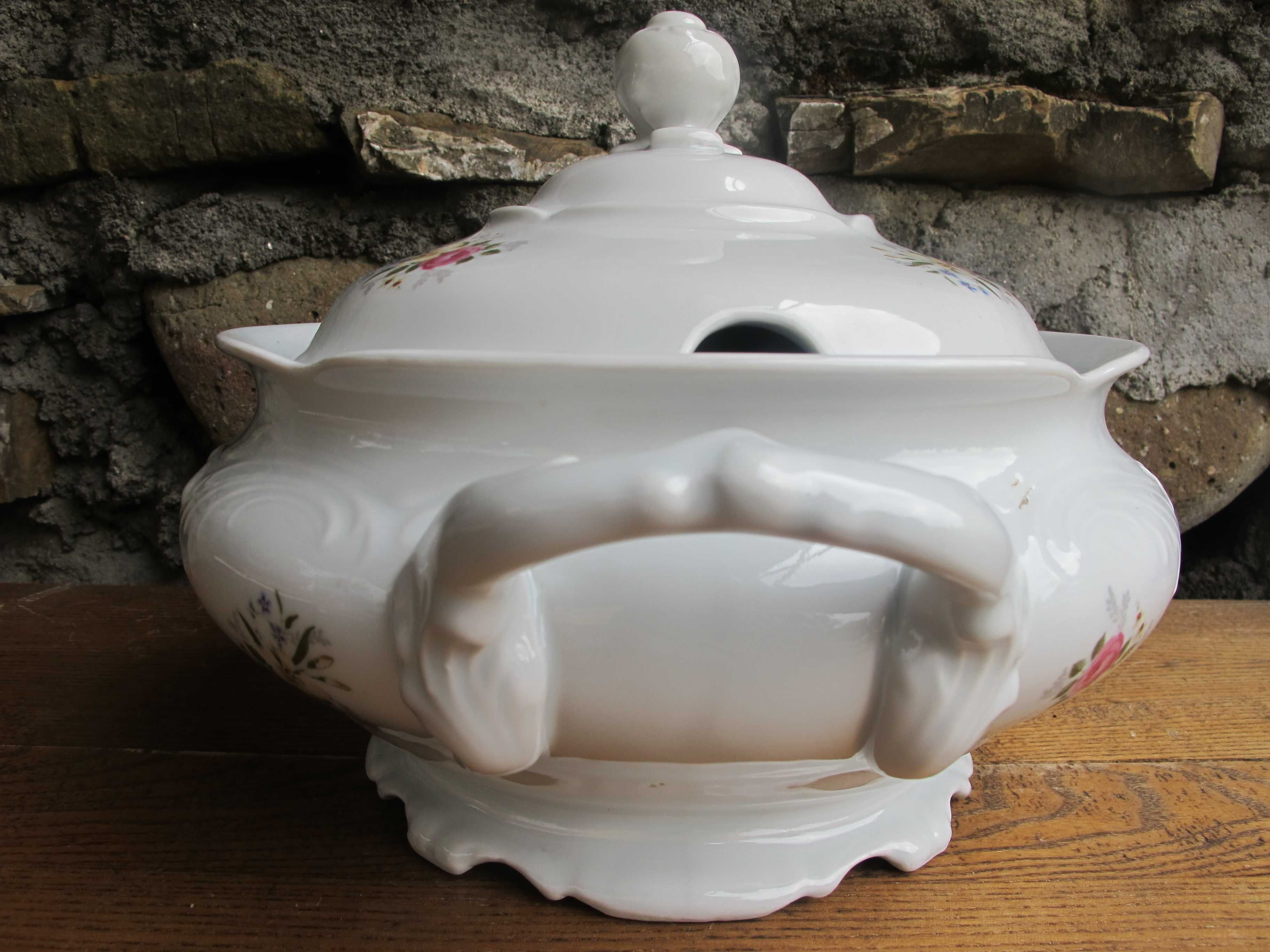 DUŻA  Porcelanowa Waza do zupy_WAWEL
