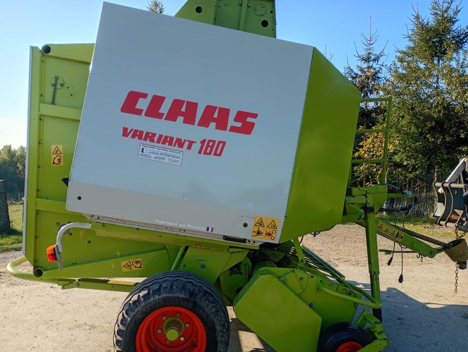 Prasa rolująca Claas variant 180 rotor! Szeroki podbierak!