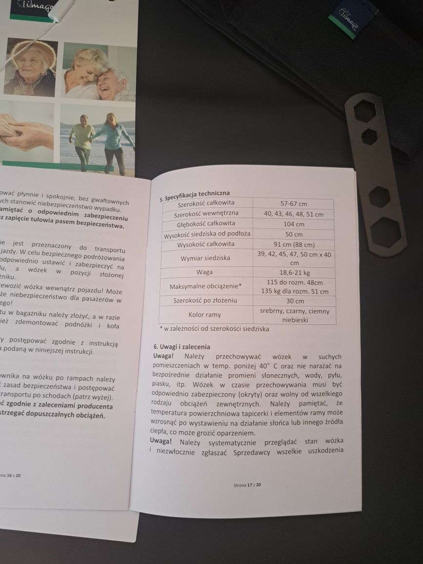Wózek inwalidzki