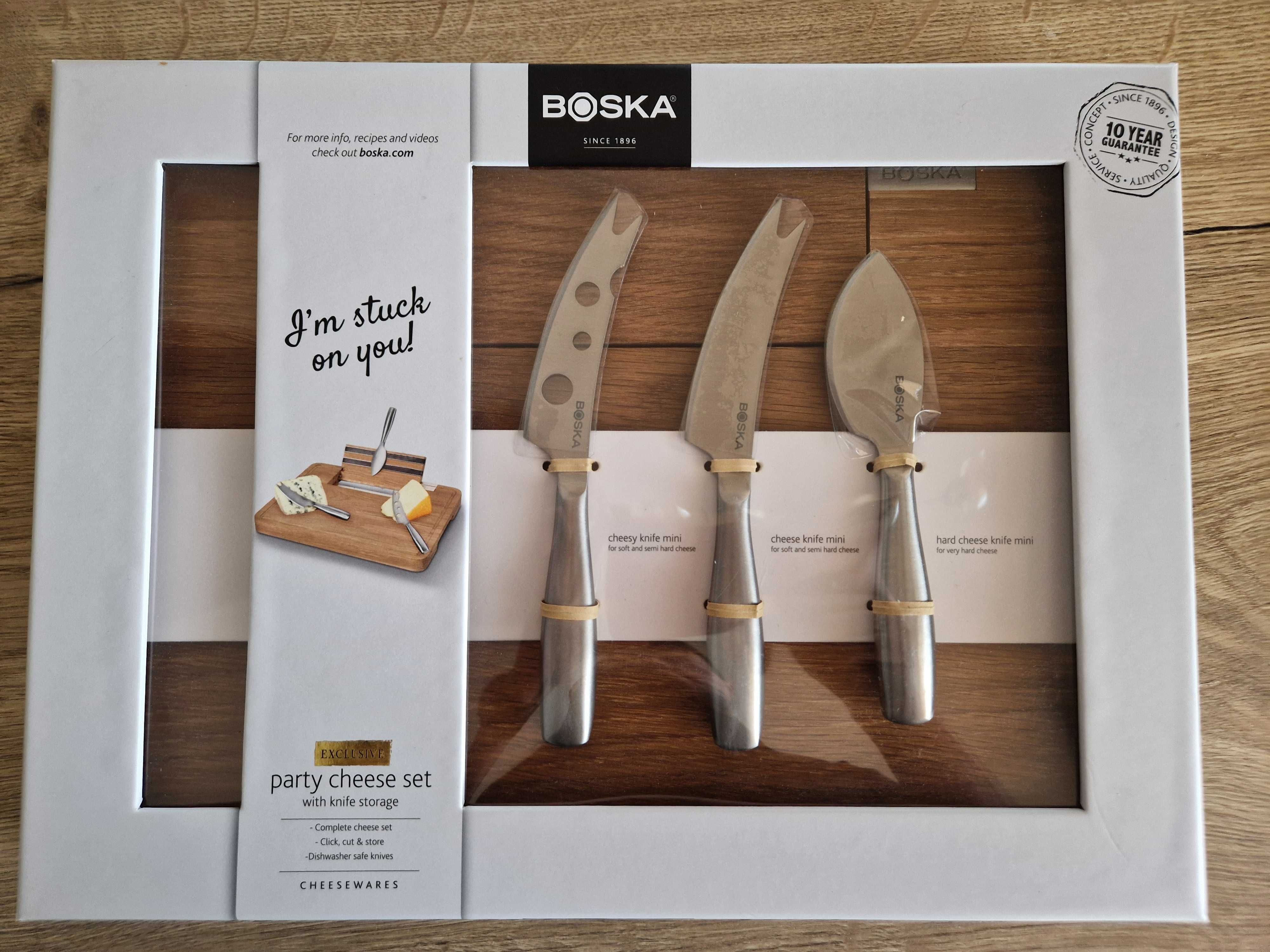Zestaw desek do krojenia i noże do serów - Boska Party Cheese Set