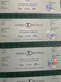 Bilety na koncert Andrea Bocelli Warszawa B3 przy scenie