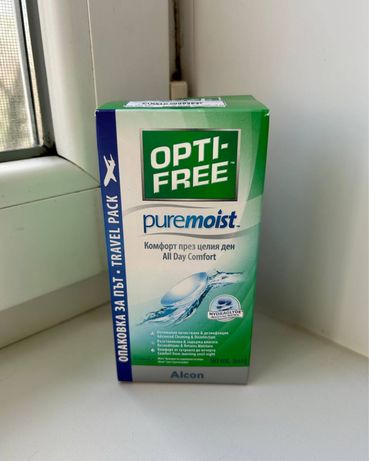 Раствор для мягких контактных линз Opti-free