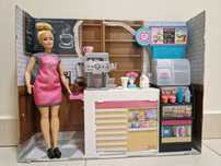Lalka Barbie kawiarnia