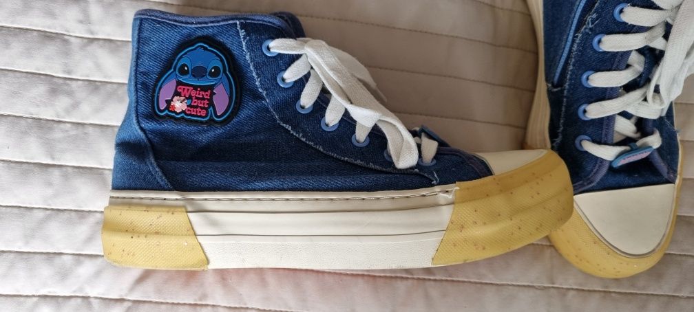 Trampki jeansowe zara r.35 Lillo i Stitch