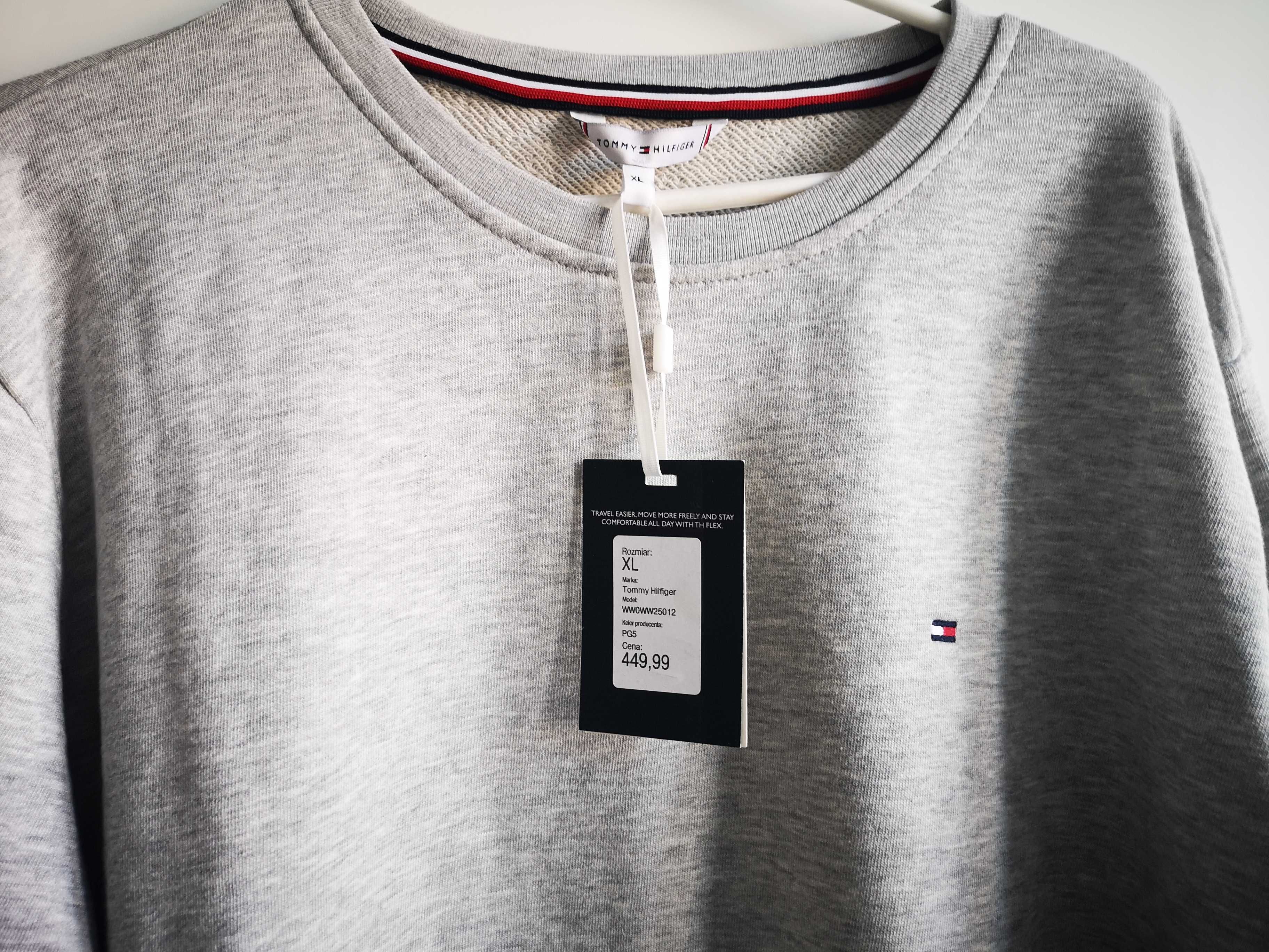 Tommy Hilfiger- sliczna bluza xl nowa  449 zl/249 zl