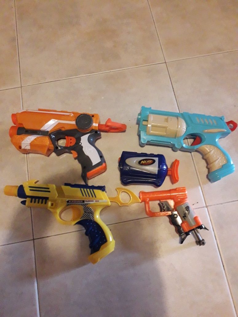 Pistolas Nerf,e compativeis