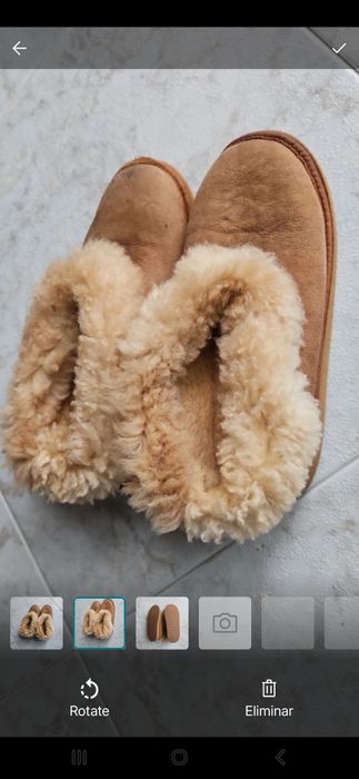Pantufas de pele originais Serra da EstrelaPantufas de pele originais