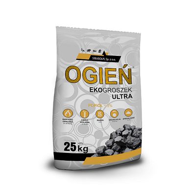 Węgiel Groszek Ogień Ultra 26- 29MJ/kg