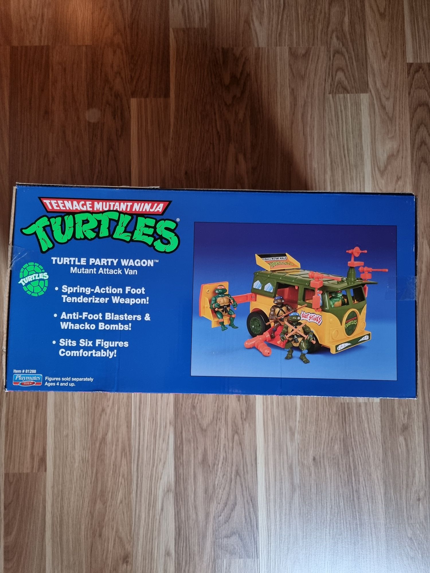 Teenange Mutant Ninja Turtles Wojownicze Żółwie Ninja Party Wagon