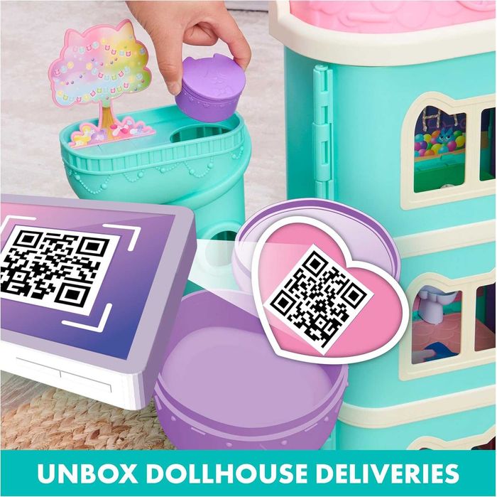 Ляльковий будинок Габбі Gabby's Dollhouse 15 предметів, фігурки, меблі