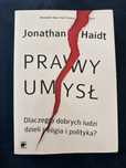 Ksiazka Prawy Umysl Jonathan Haidt