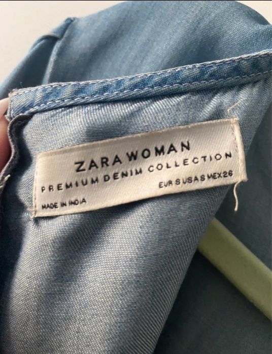 Sukienka jeansowa Zara