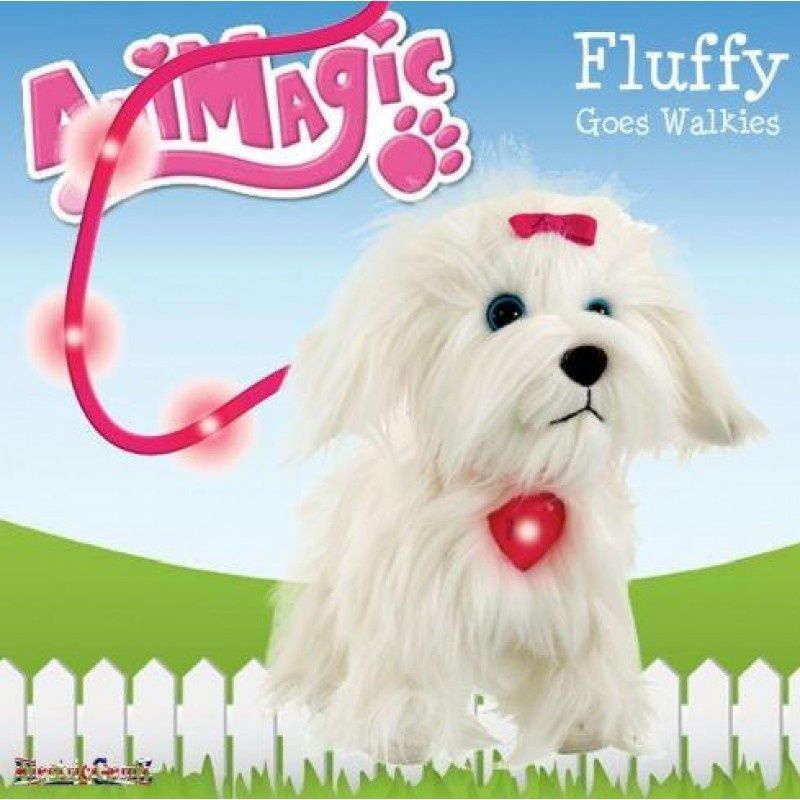 Інтерактивний собака, песик AniMagic Fluffy go Walkies