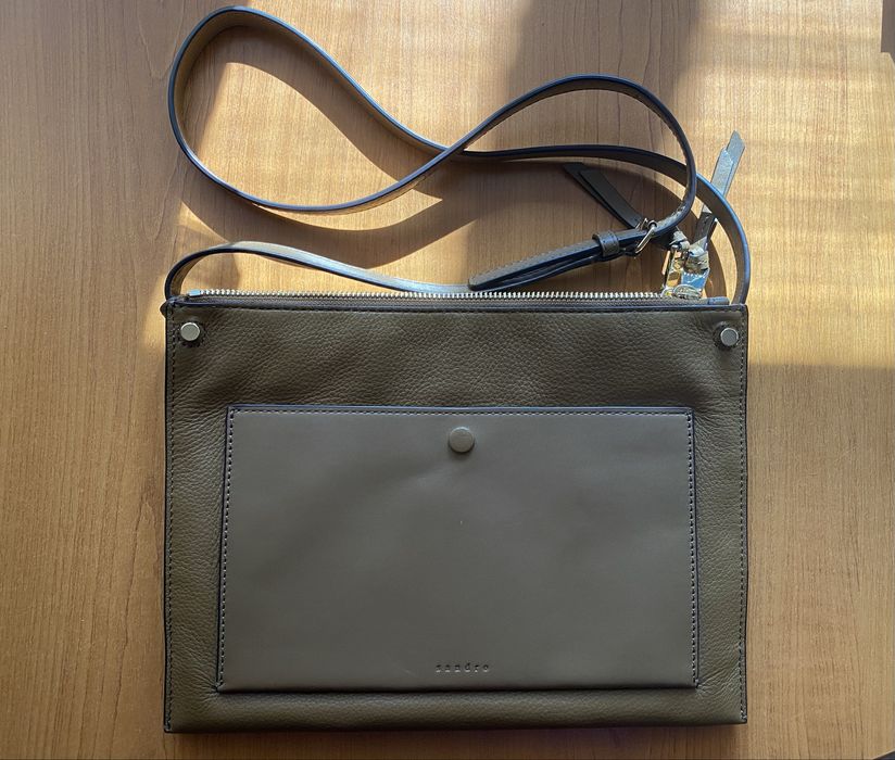 Сумка шкіряна Sandro