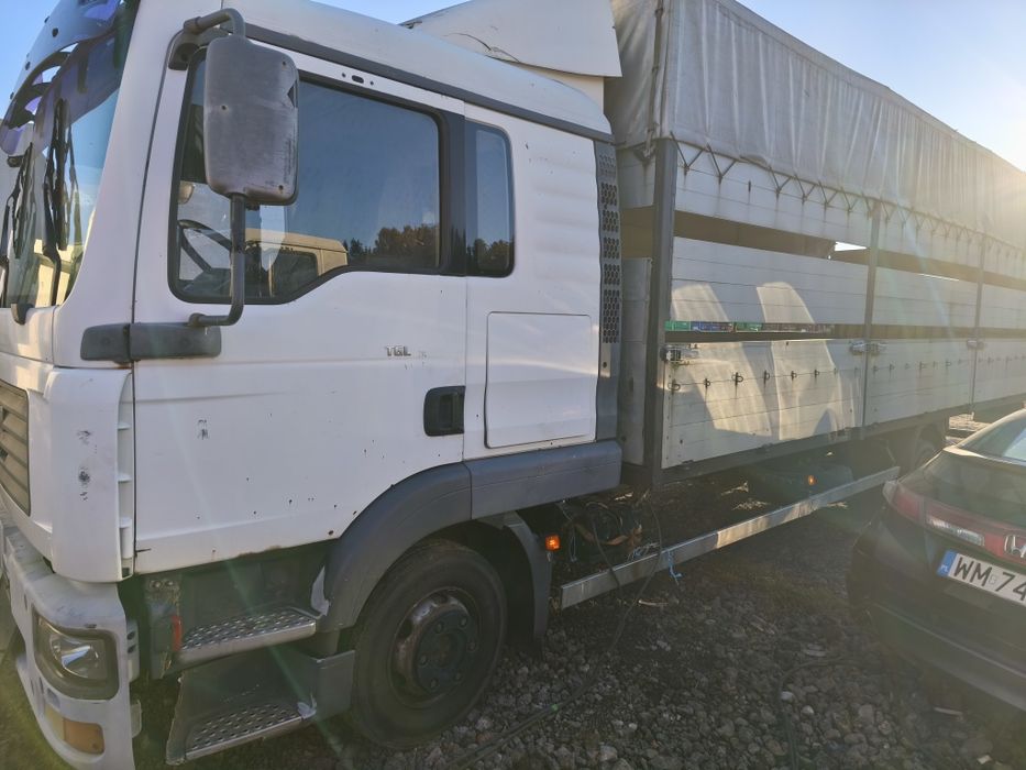 Man 12.240 skrzynia aluminiowa