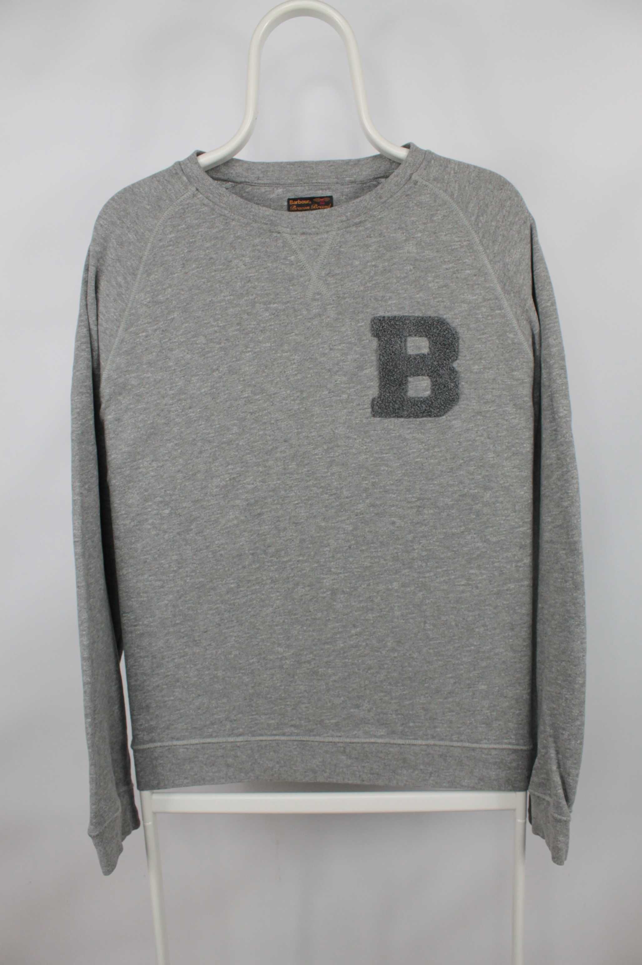 Якісна кофта світшот Barbour Grey Sweatshirt Англія Оригінал Розмір ХЛ