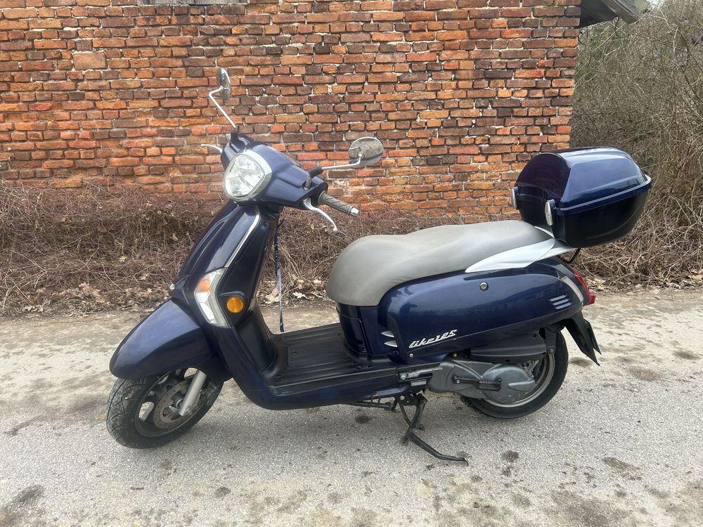 Skuter 125 kymco like 125 mozliwy transport