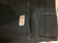 Spodnie Jeans wrangler czarne męskie 33-30