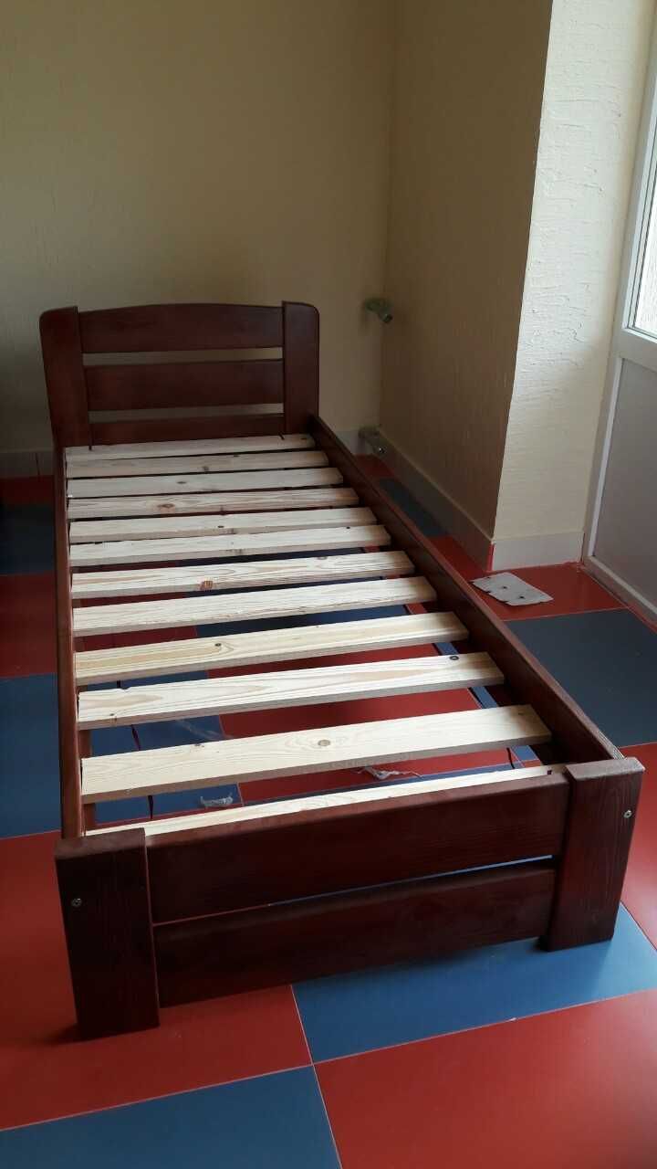 деревянная кровать 90*200 см