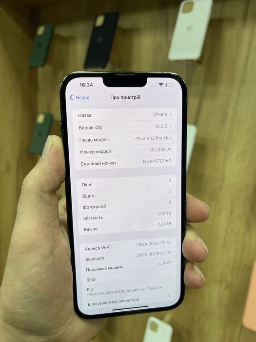 Iphone 13 Pro Max 1Tb Graphite Neverlock