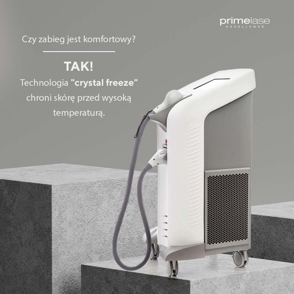 Wynajem PrimeLase laser diodowy do depilacji PRIME LASE Excellence
