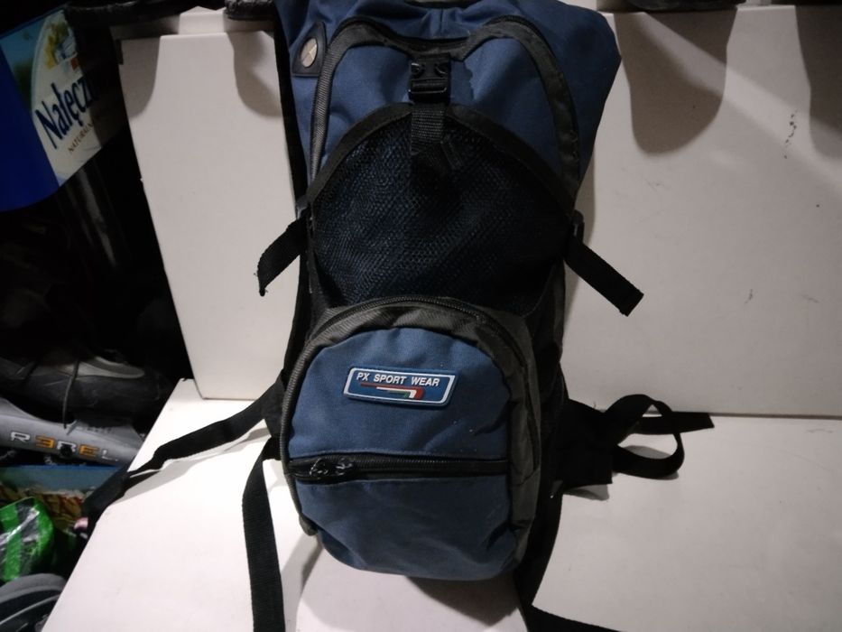 Plecak turystyczny rowerowy mały zbiornik na wodę