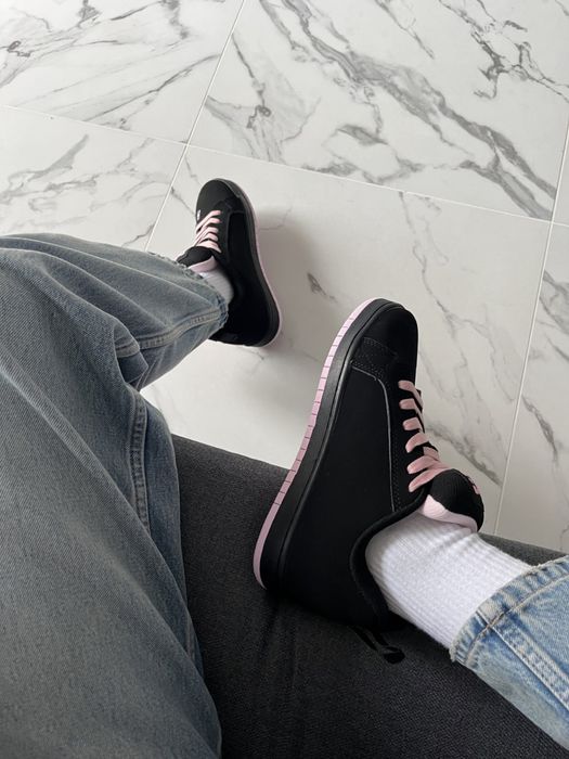Кросівки DC Court Graffik Black Pink