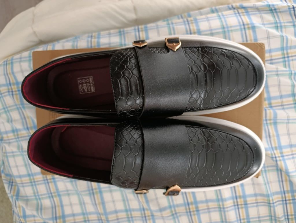 Sapatos Pretos Cerimónia Casamento