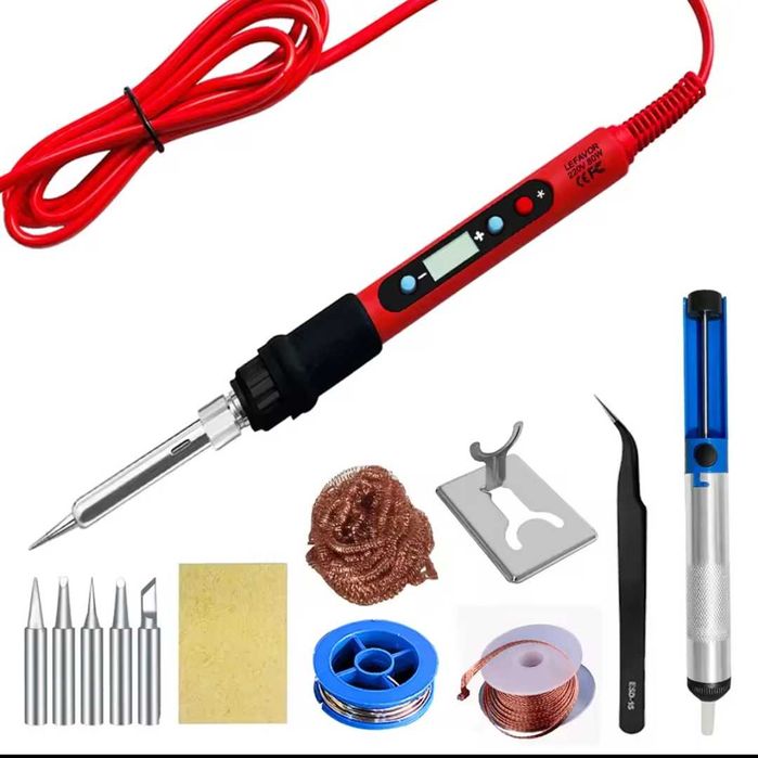 Набор для пайки. Паяльный набор. Паяльник.