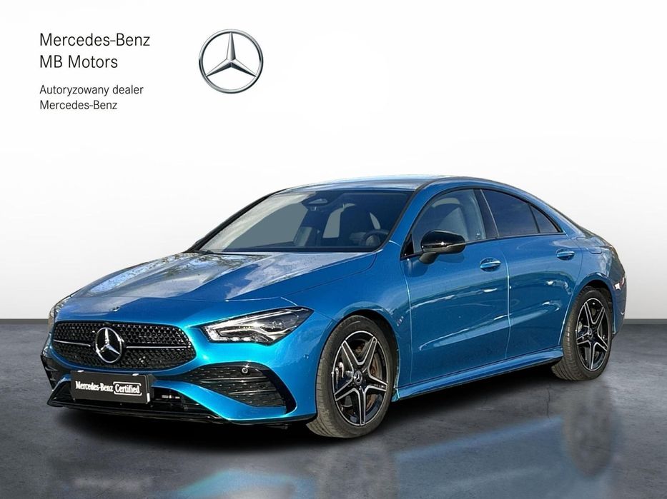 Mercedes-Benz CLA Salon PL, Od Dealera, AMG, 7G-DCT, Kamera, Czujniki, Navi, LED, 18'
