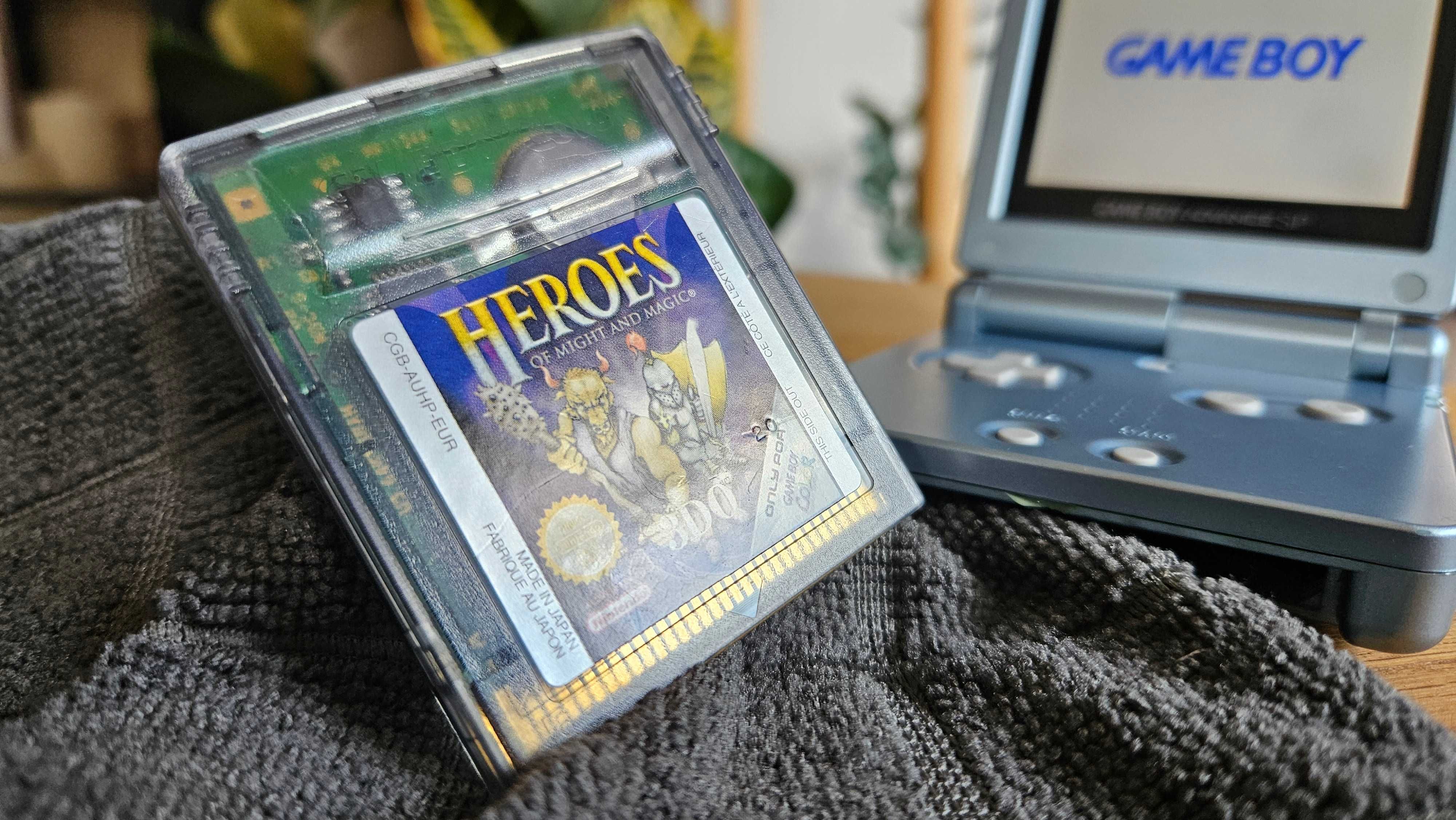 Gra !!  Heroes Of Might And Magic !! Nintendo Game Boy Color UNIKAT !!