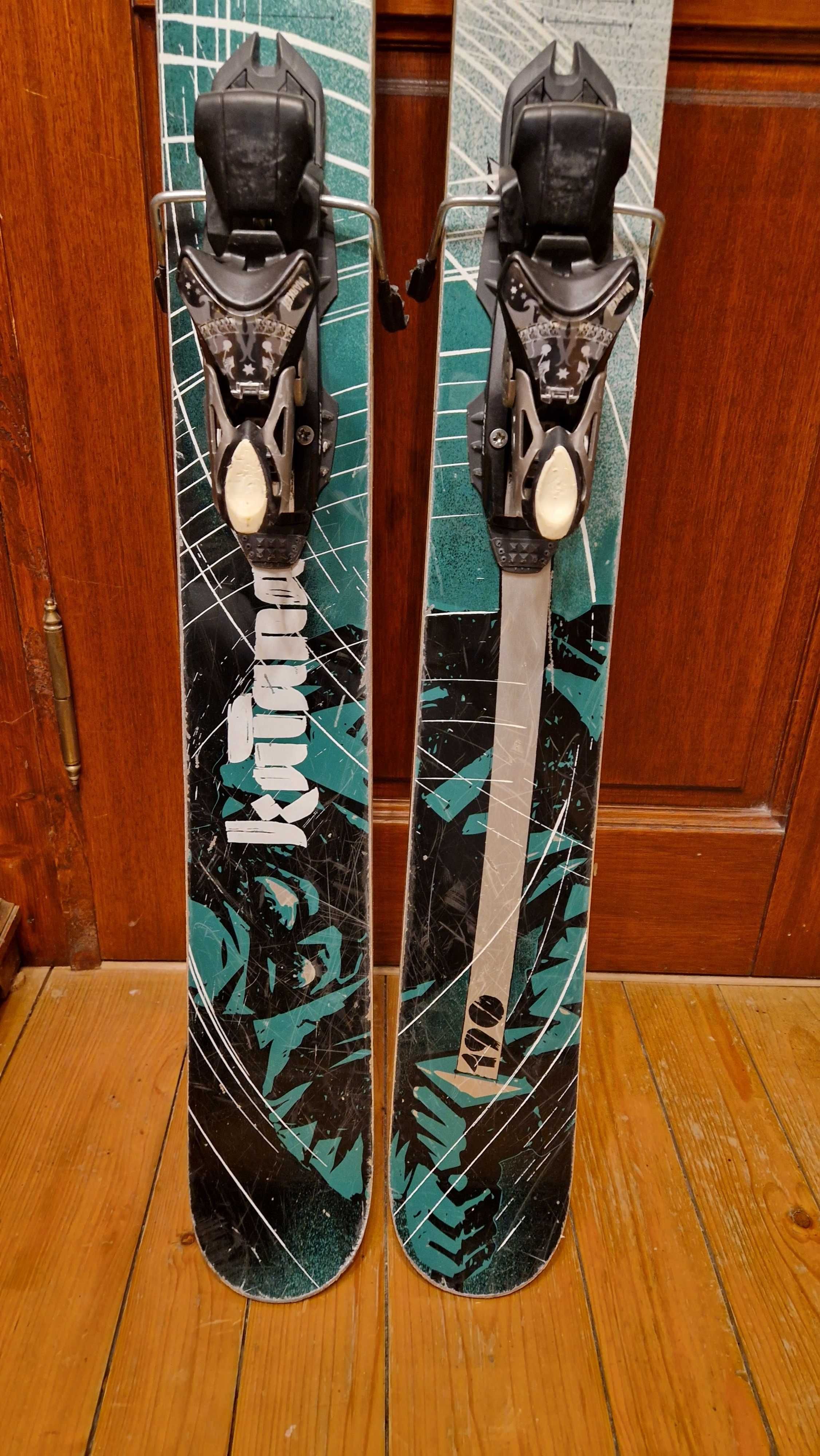 Narty Volkl Katana 190 cm freeride szer. 111 mm + wiązania Marker Free