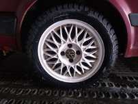 Alufelgi R15 BBS 4*100 opony zimowe 195/50 komplet oryginał