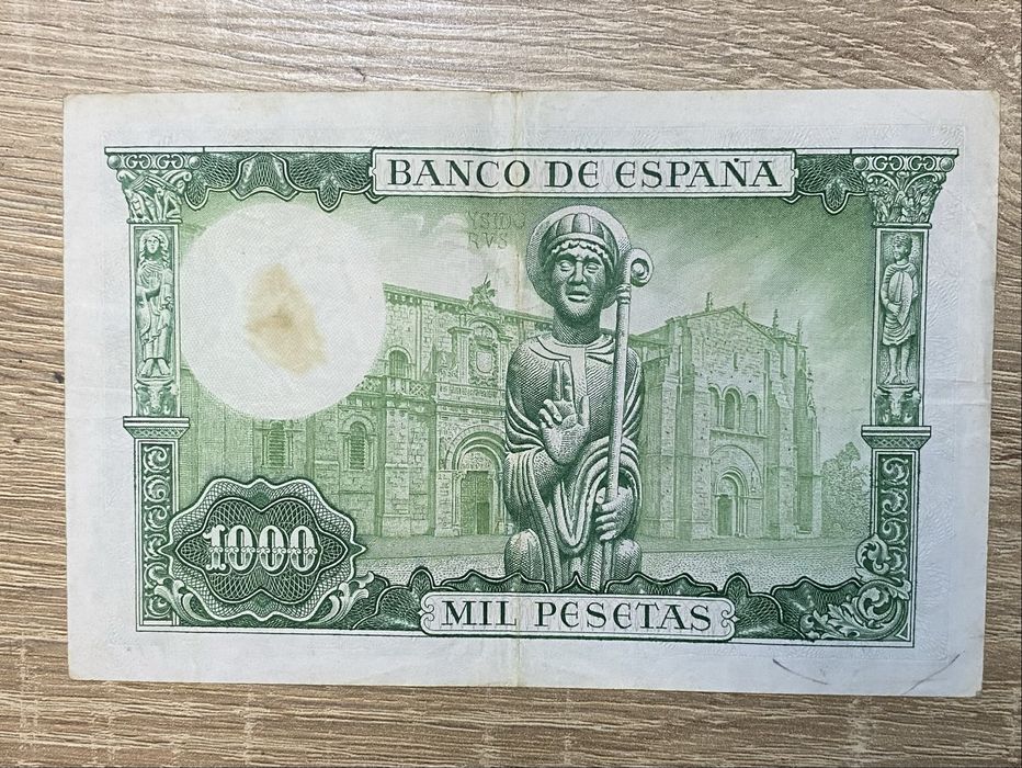 Nota 1000 Pesetas 1965