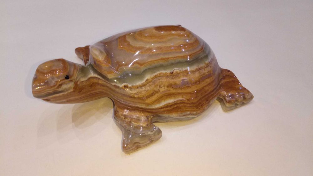 Черепашка 15 см. Материал - Оникс