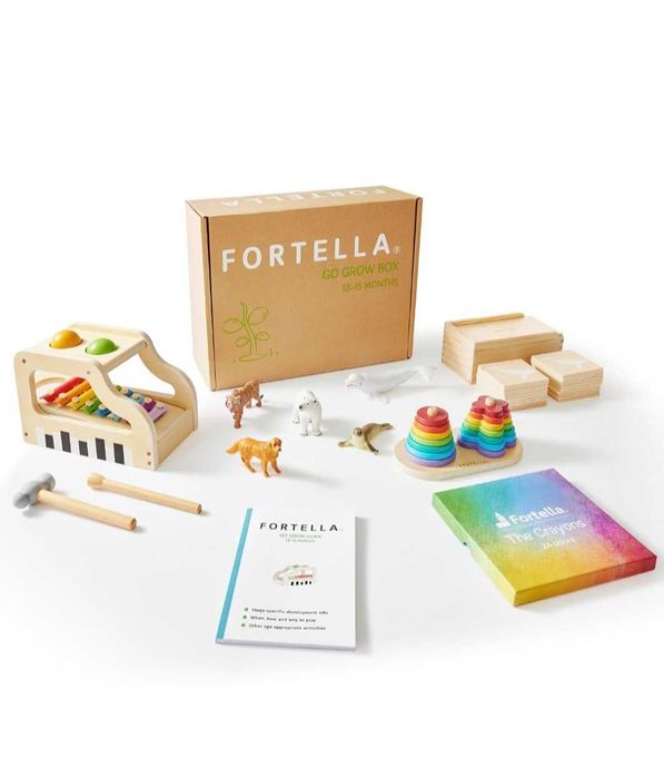 Fortella zabawki rozwojowebox zabawekdrewnianych inspirowaneMontessori