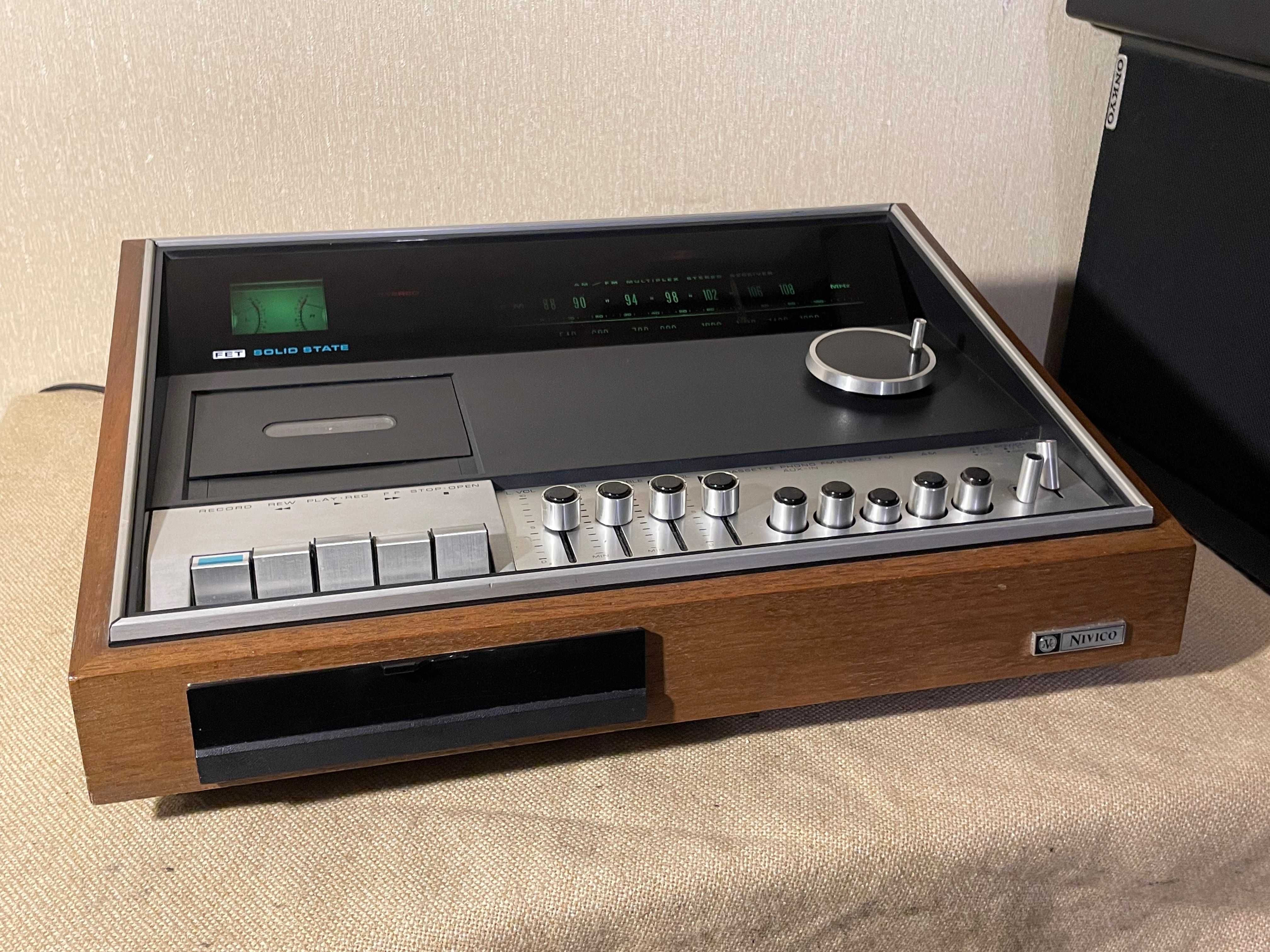 Редкий японский стерео ресивер 60-х JVC NIVICO 9450