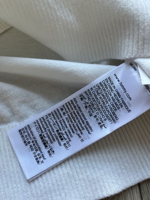 Котоновий тонкий светрик Tommy Hilfiger Jeans