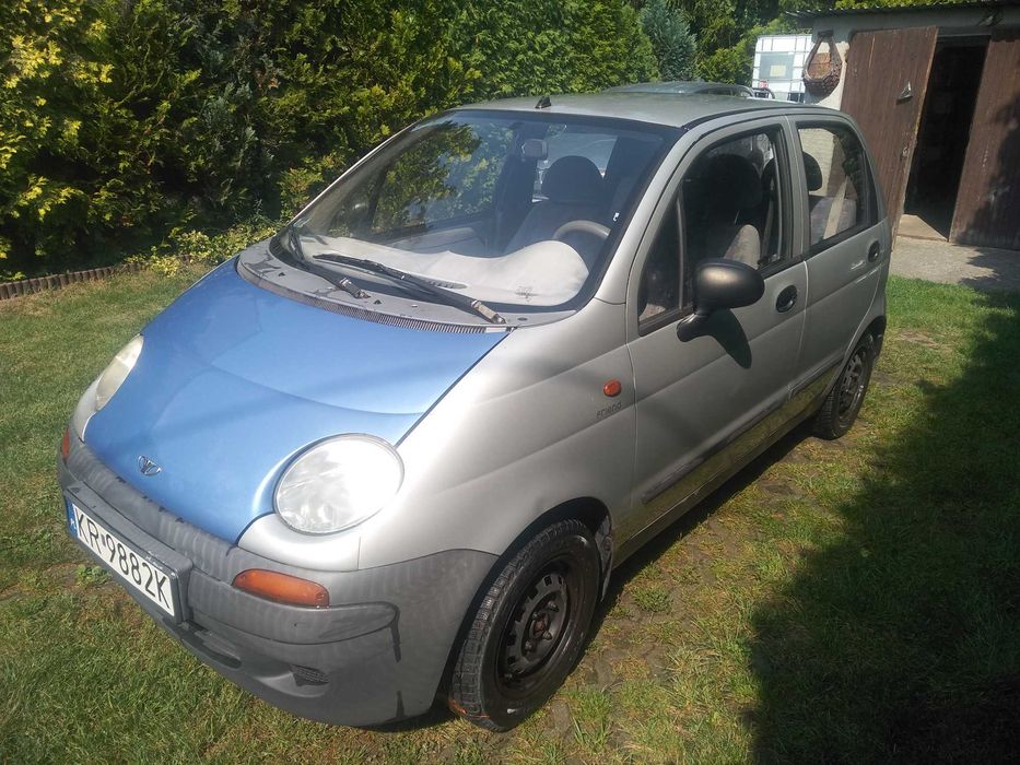 Daewoo Matiz 204 tys.  dobry stan polski salon