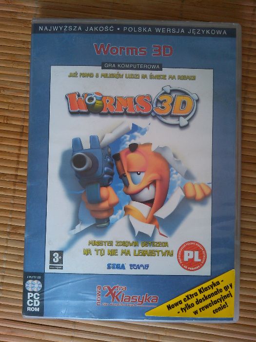 Gra Worms 3D