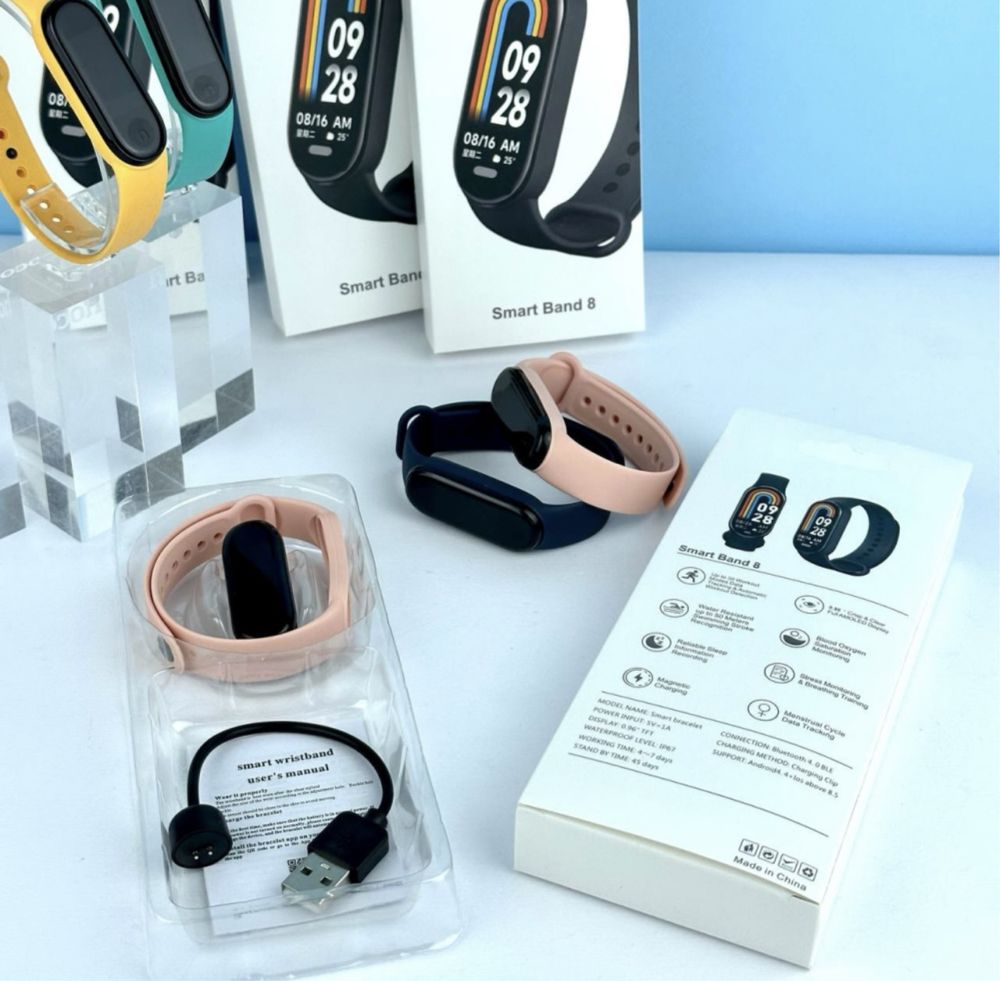 Фітнес-трекер Smart Band M8 Magnetic charging