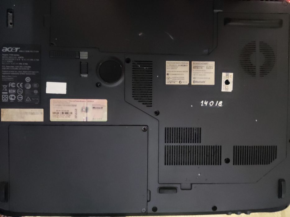 acer aspire 7720 series model ick70