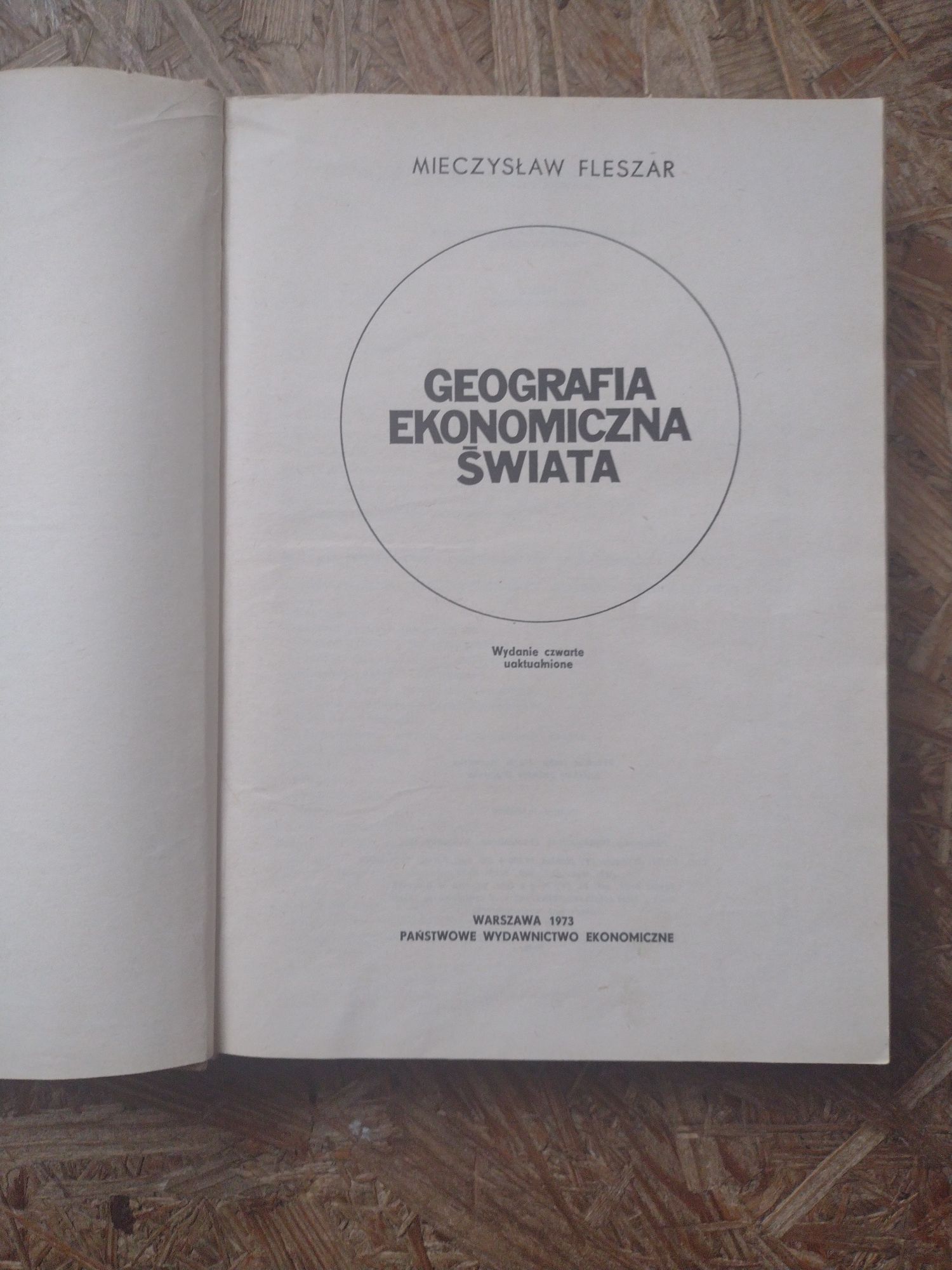 Geografia ekonomiczna świata M. Fleszar