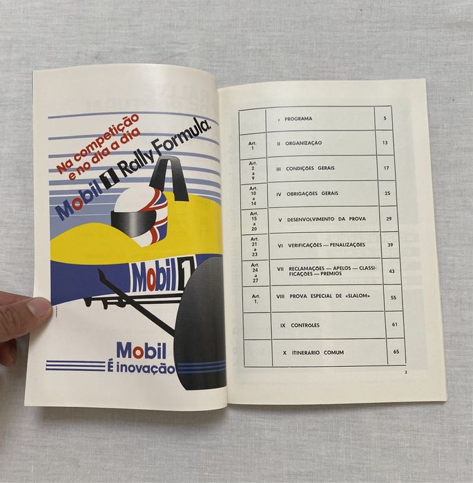 Programa Rallye Rali de Portugal Vinho do Porto 1987