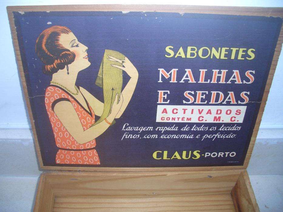 Caixa de Madeira - Sabonetes Claus