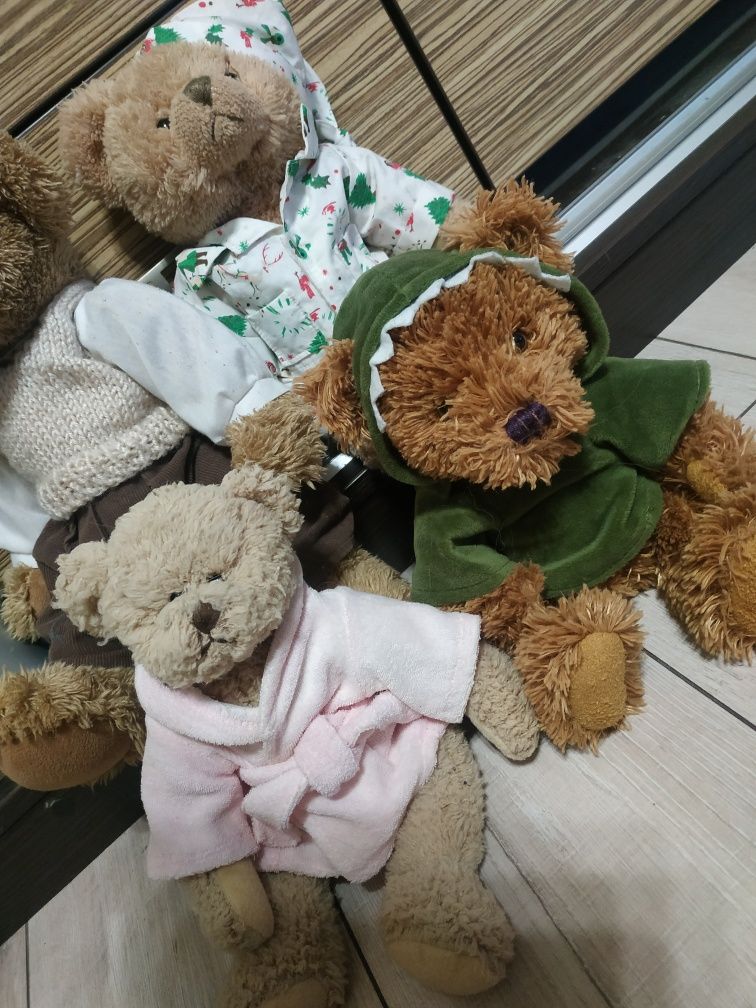 Ведмедики в одязі, колекційні, вінтажні, фірмові
